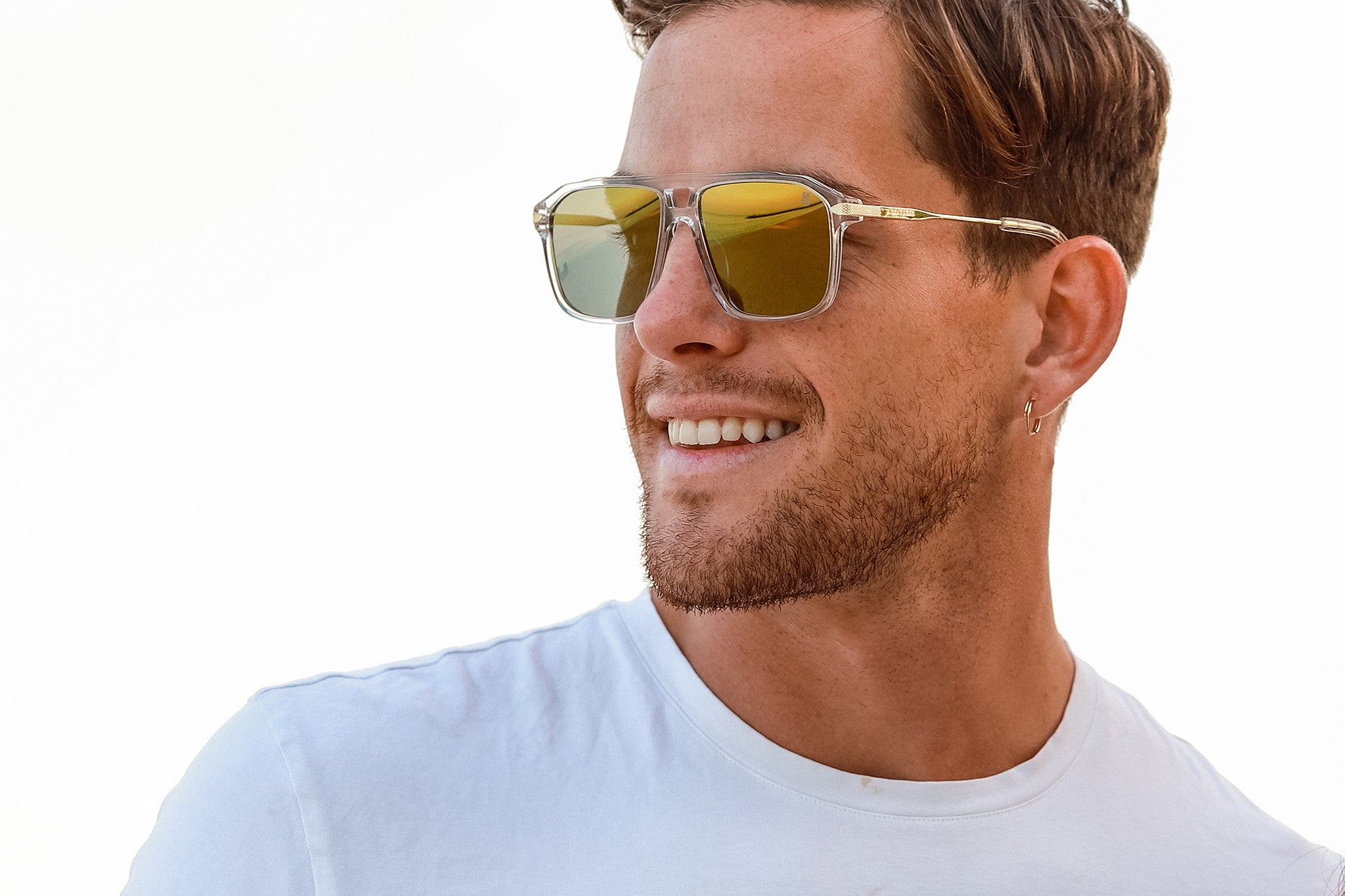 Biscayners Grand Bay Crystal Men's Sunglasses - Image 3