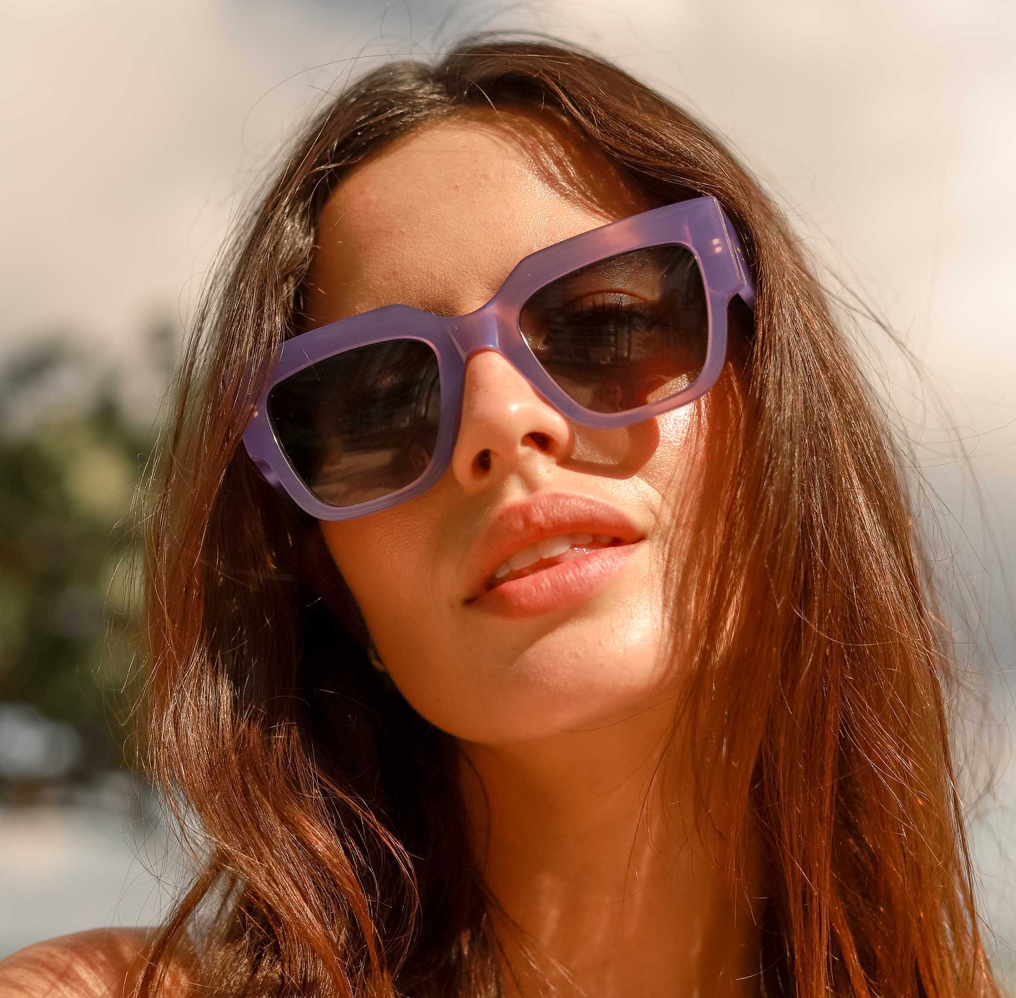 Biscayners Glenridge Purple Women's Sunglasses - Image 3