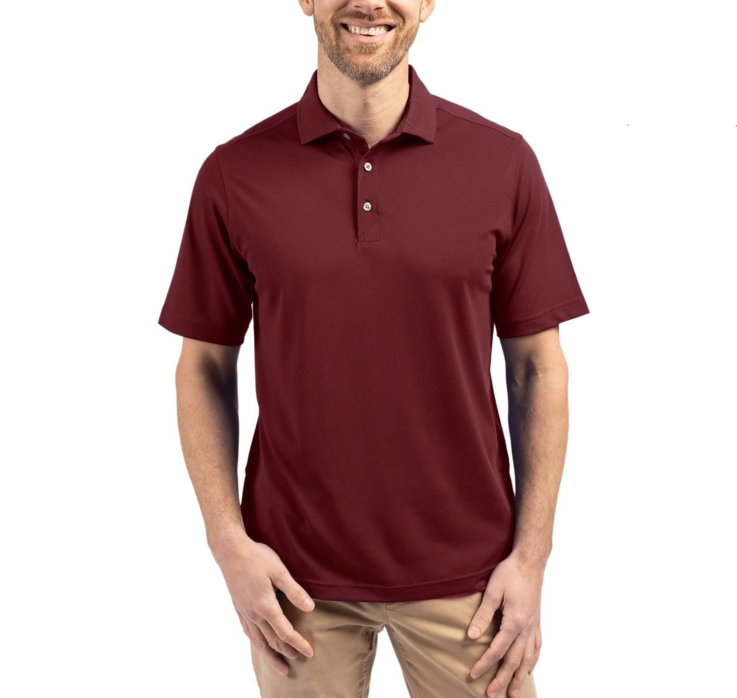 Cutter & Buck Virtue Eco Pique Recycled Men's Polo - Image 3