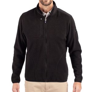 Cutter & Buck Cascade Eco Sherpa Mens Big & Tall Fleece Jacket