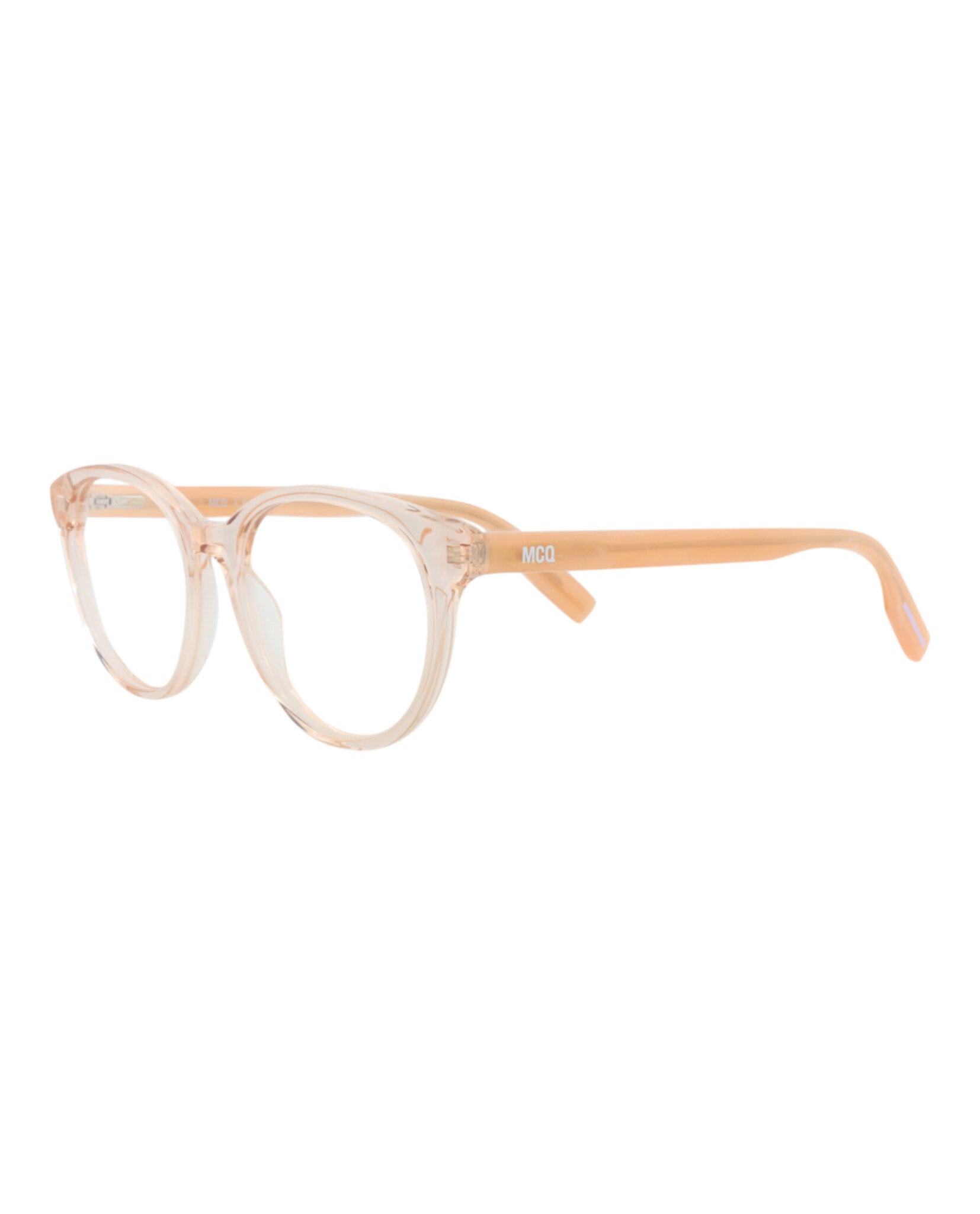 Alexander McQueen Women's Round-Frame Acetate Optical Frames - Image 2