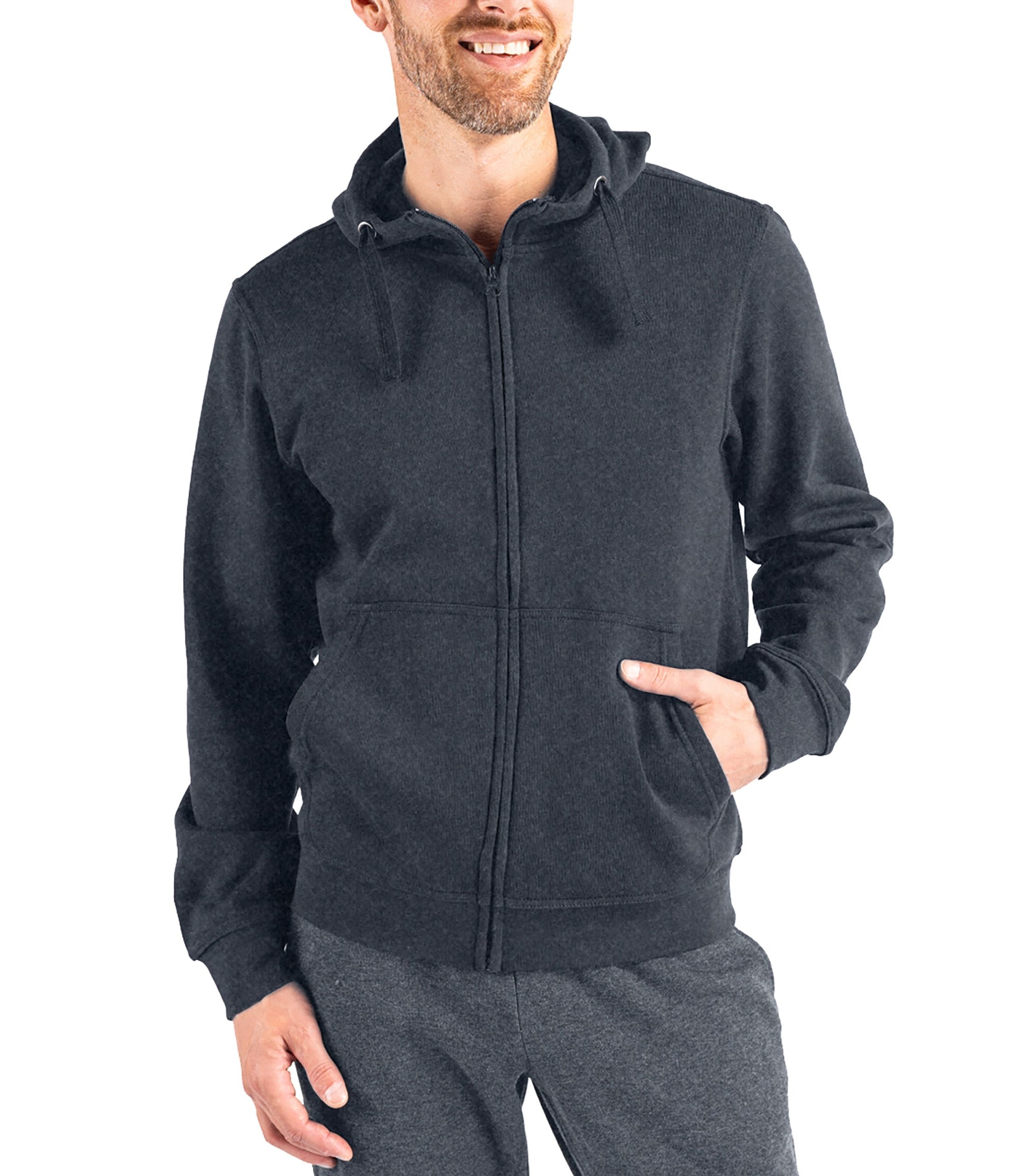Cutter & Buck Clique Men's Stockholm Full Zip Hoodie