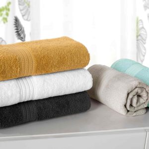 Classic Turkish Towels NINE WEST - GLARE PREMIUM LUXURY 6 PC BALE PACK TOWEL SET- 100% Turkish Cotton