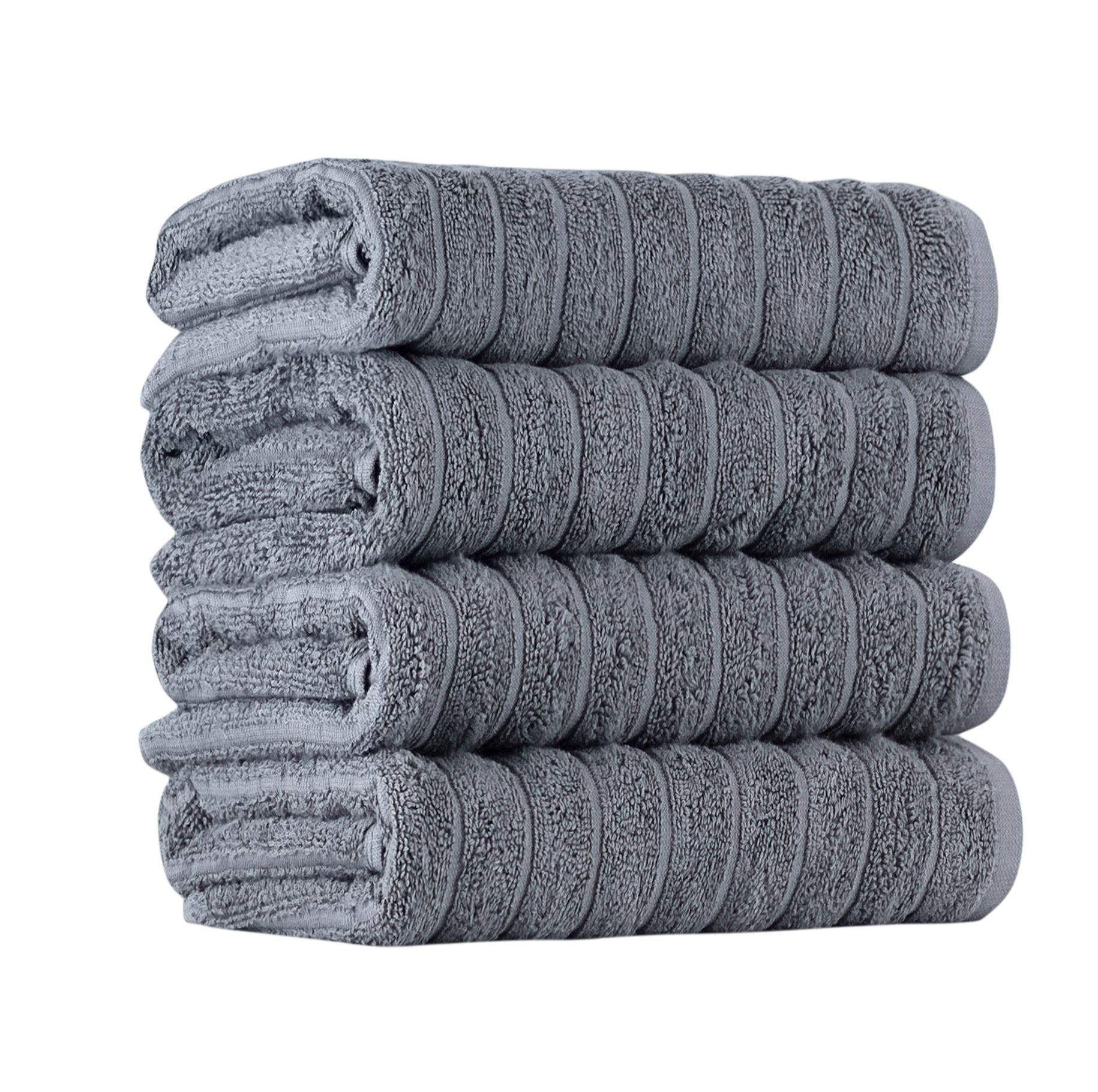 Classic Turkish Towels Brampton Turkish Cotton Large Hand Towels - 4 Pieces - 20x32 - Image 5