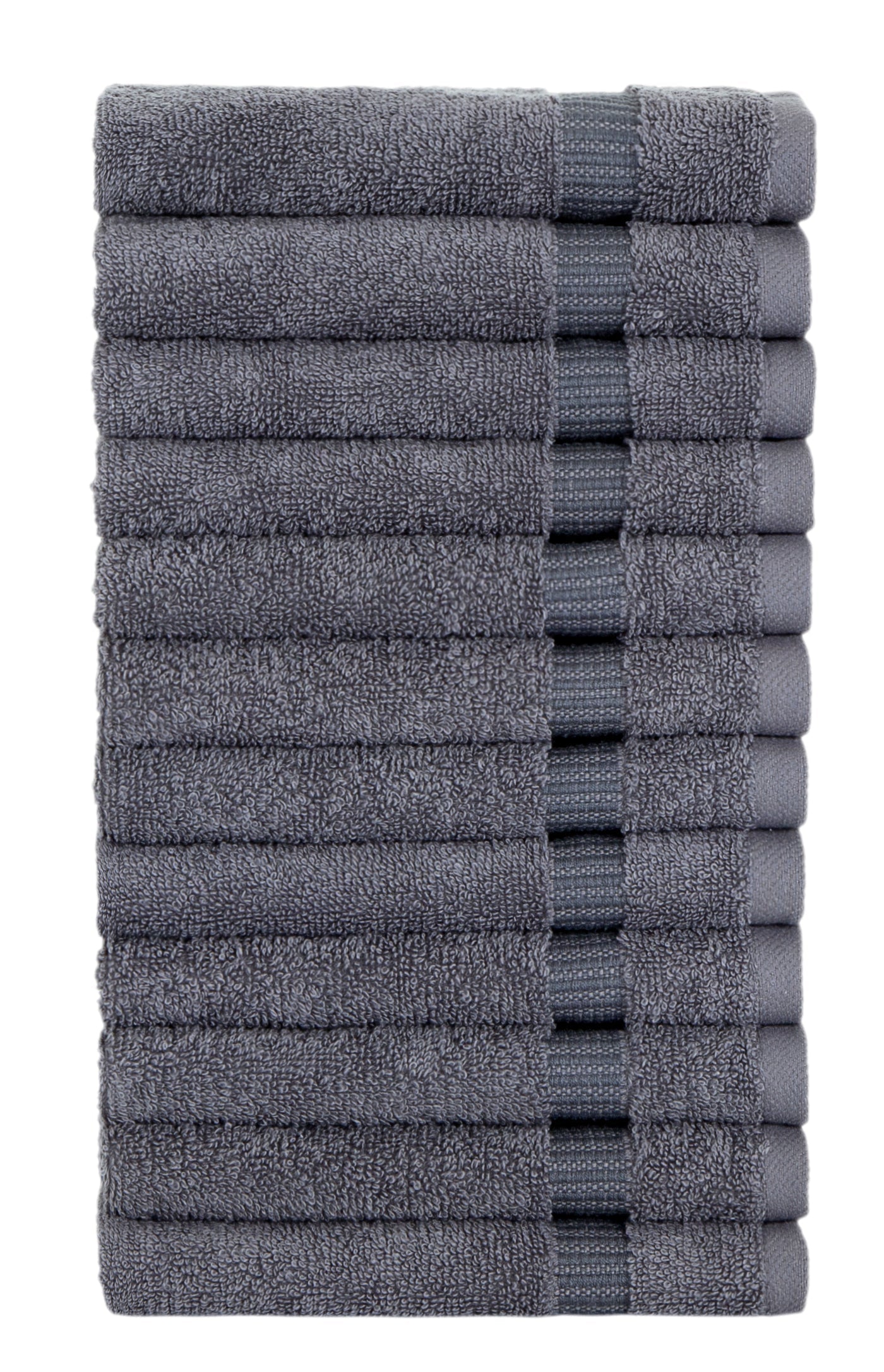 Classic Turkish Towels Cambridge Turkish Cotton Washcloths - 12 Pieces (Wholesale) - Image 13