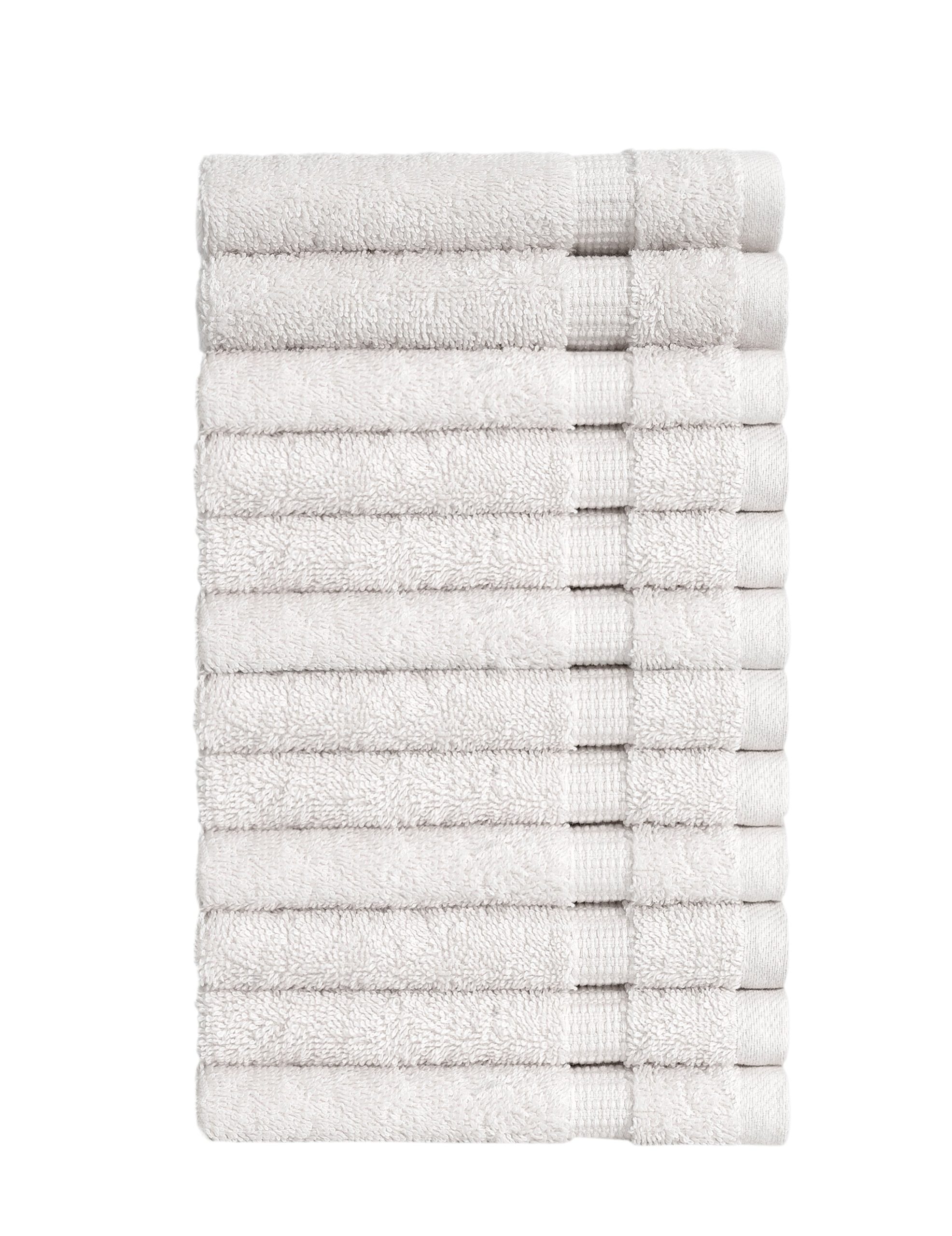 Classic Turkish Towels Cambridge Turkish Cotton Washcloths - 12 Pieces (Wholesale) - Image 11