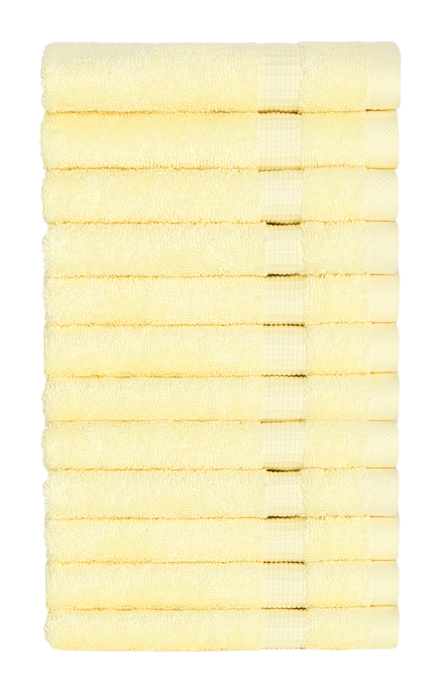 Classic Turkish Towels Cambridge Turkish Cotton Washcloths - 12 Pieces (Wholesale) - Image 2