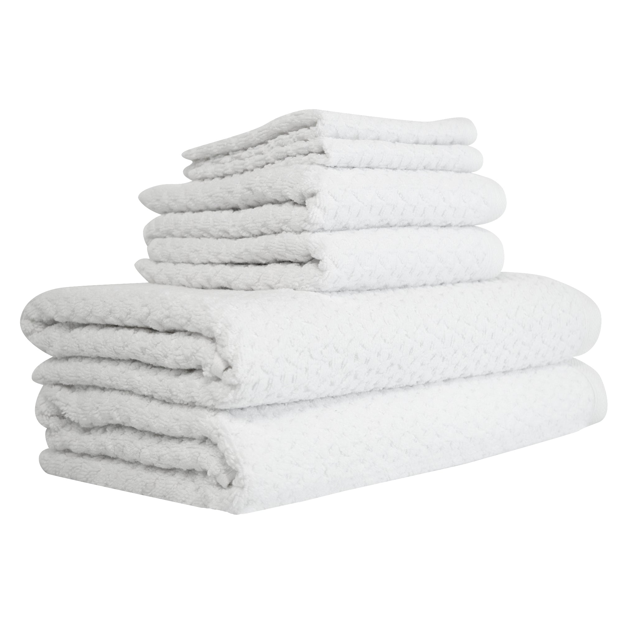 Classic Turkish Towels Hardwick %100 Turkish Cotton Towel Set of 6 - 2 Bath Towels. 2 Hand Towels & 2 Washcloths - Soft. Absorbent & Quick Dry - Image 9