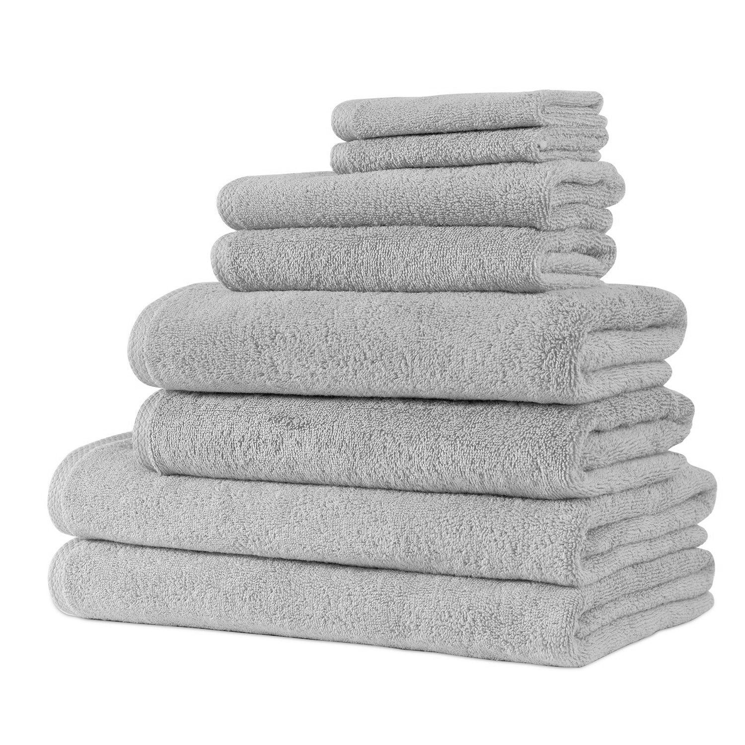 Classic Turkish Towels Hospitality Turkish Cotton Hotel Collection Family Towel Set of 8 - Image 14