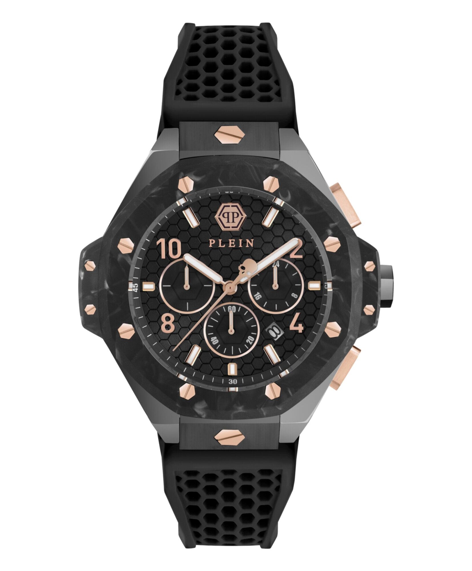 Philipp Plein Plein Chrono Royal Silicone Watch