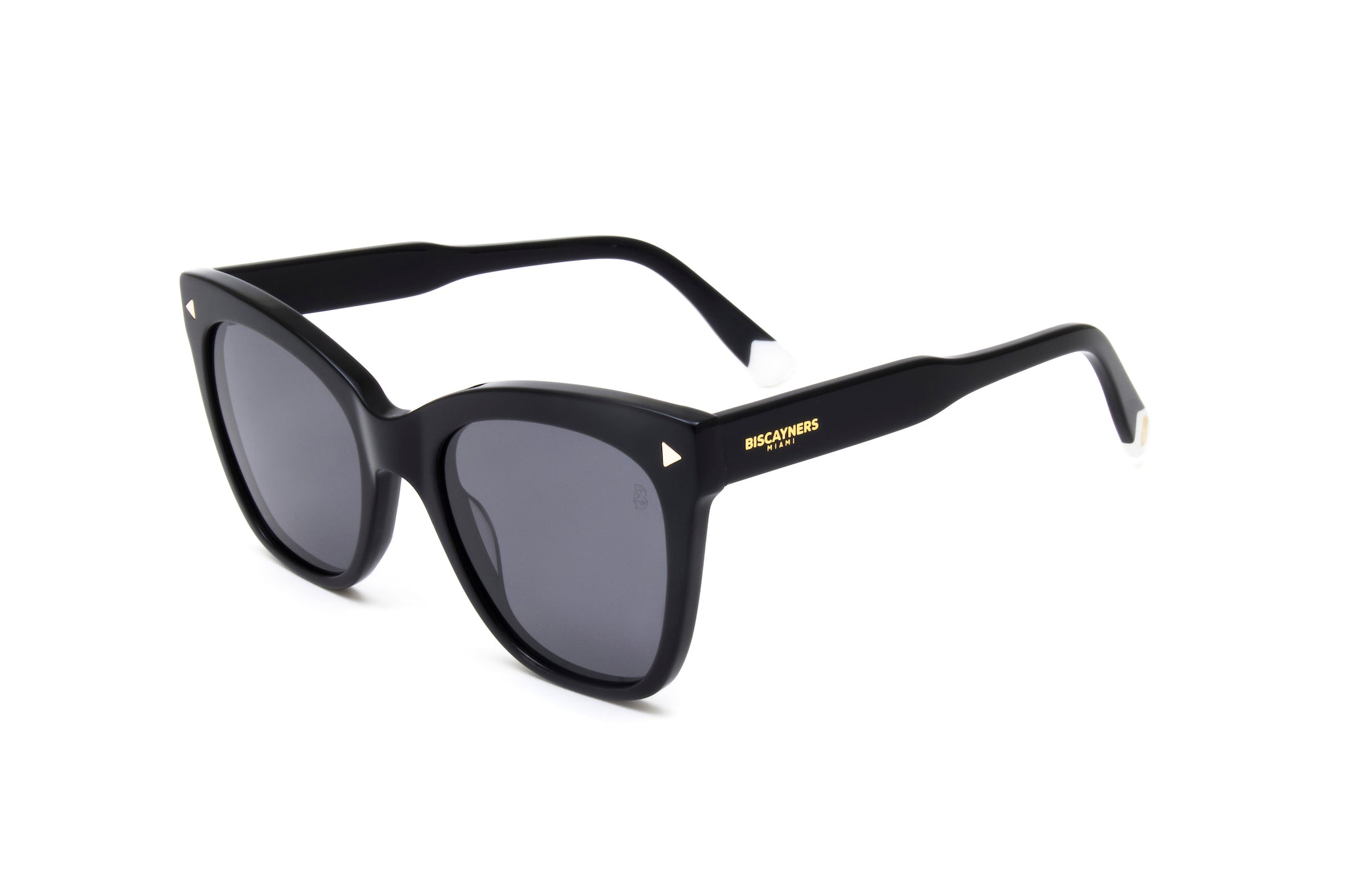 Biscayners Palm Black Women's Sunglasses
