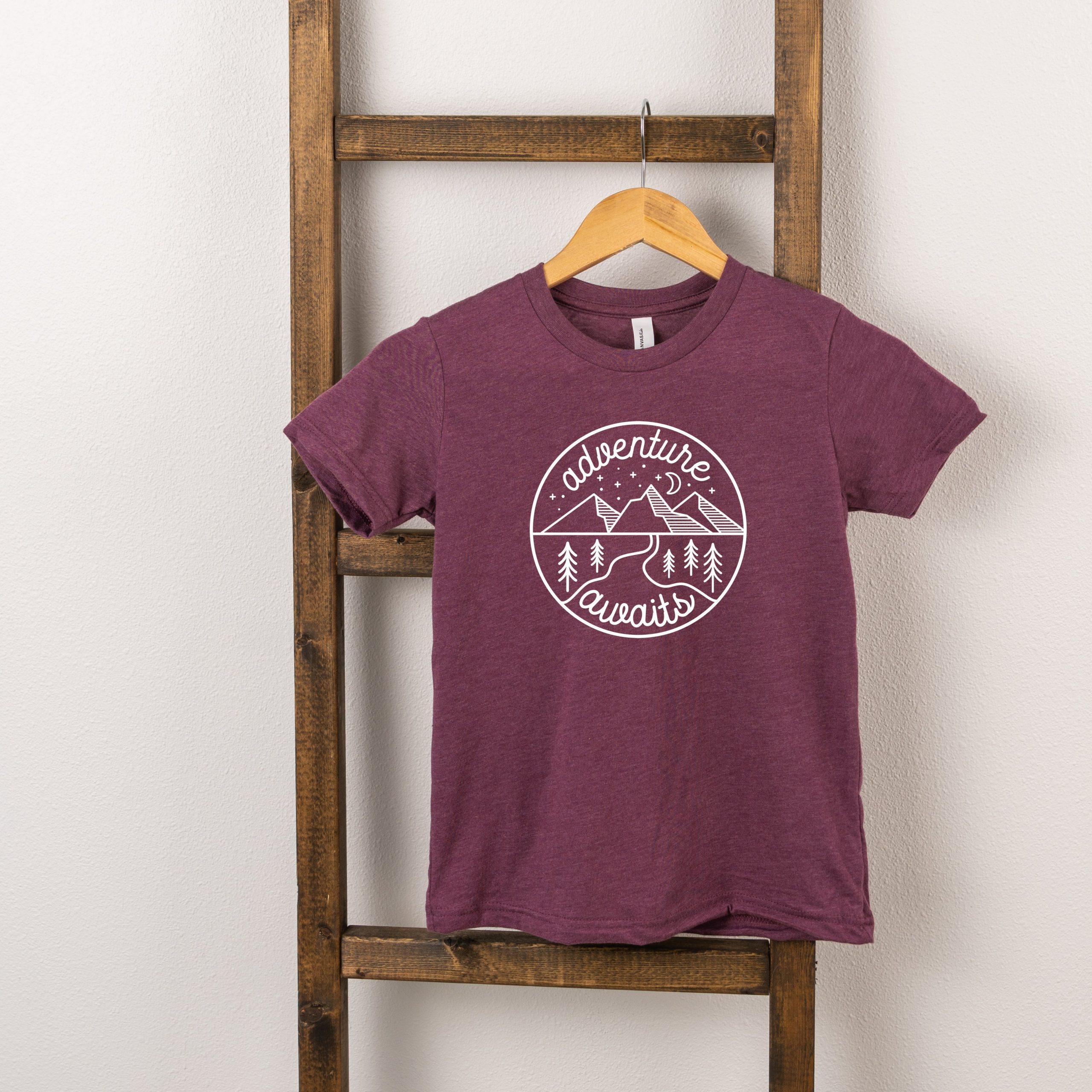 The Juniper Shop Toddler Adventure Awaits Short Sleeve Crew Neck