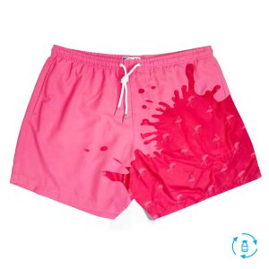 Bermies Pink to Flamingo Swim Trunks