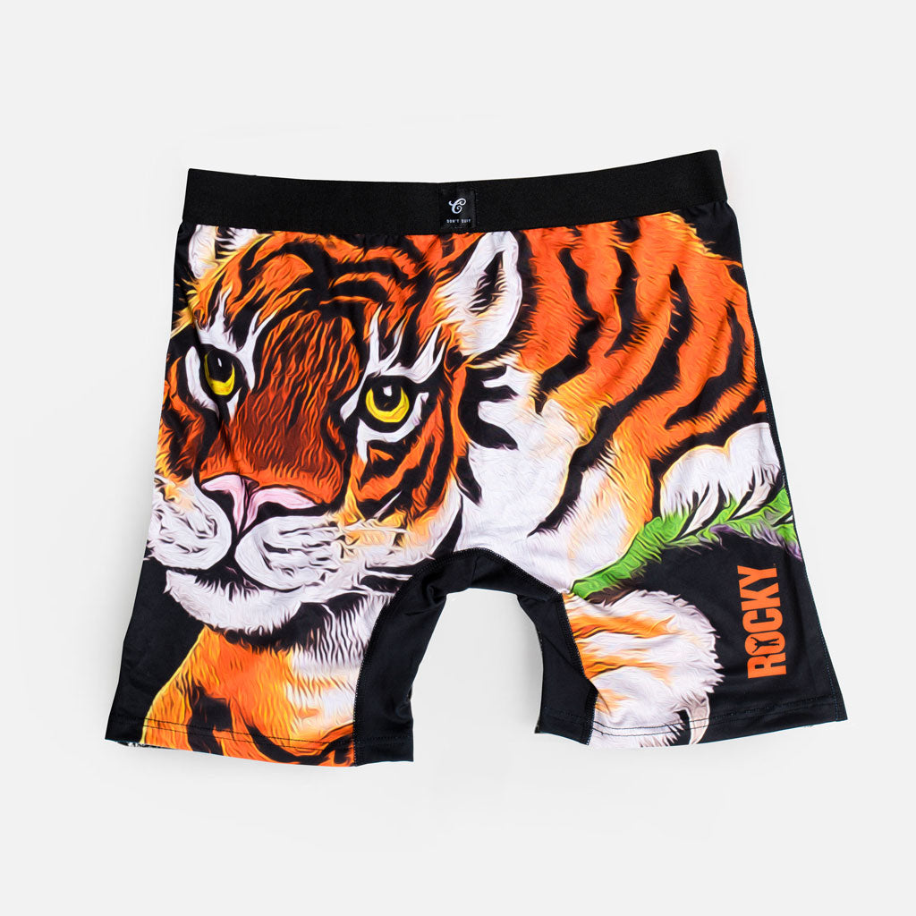 Contenders Clothing Rocky Satin Tiger Brief - Image 3