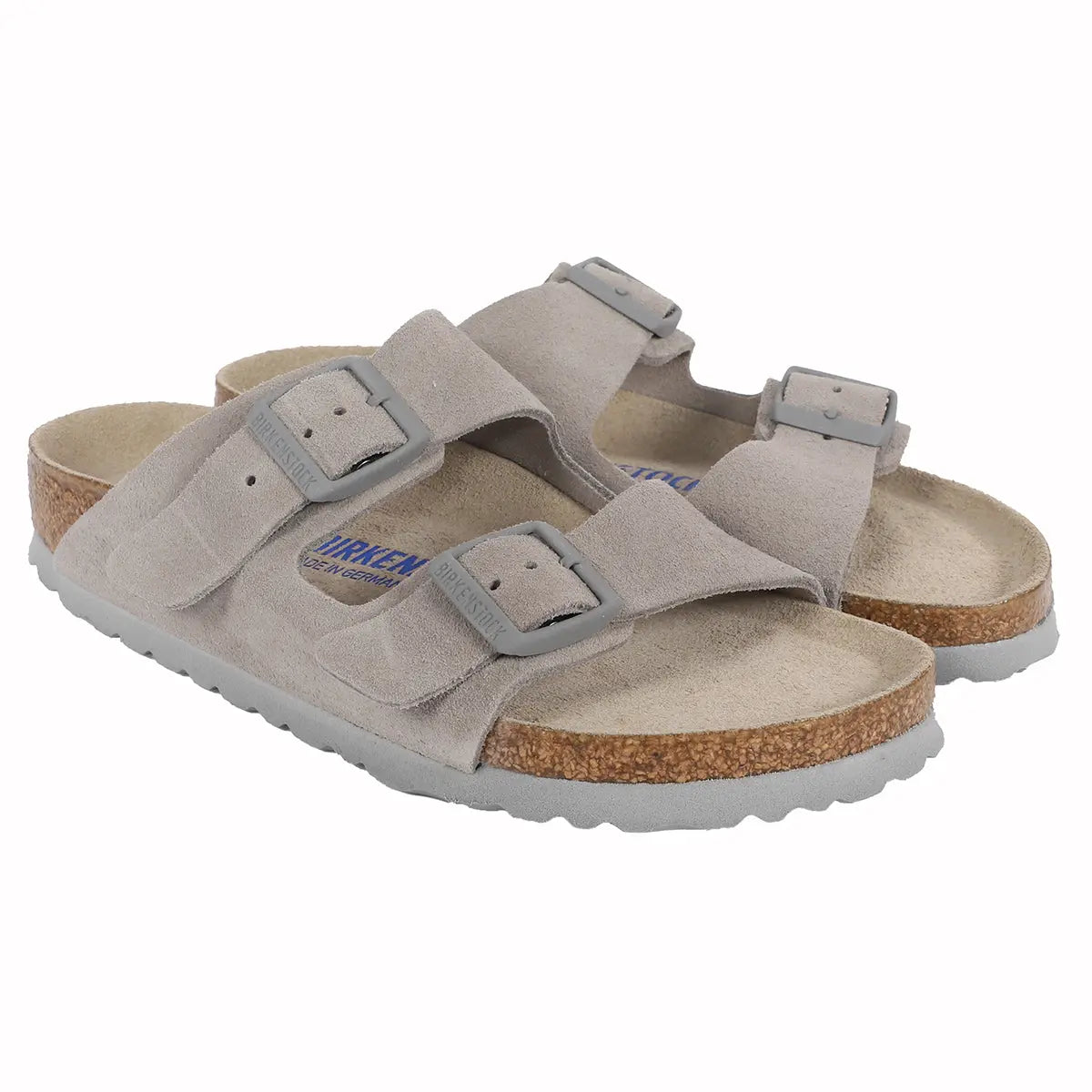 Birkenstock Arizona Soft Footbed Suede Leather Sandals - Image 2