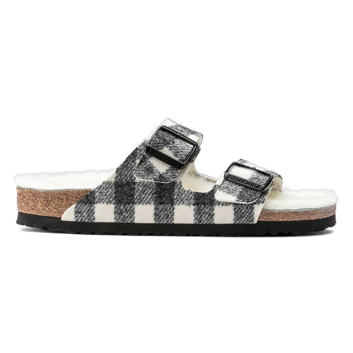 Birkenstock Arizona Shearling Wool Felt Sandals - Image 8