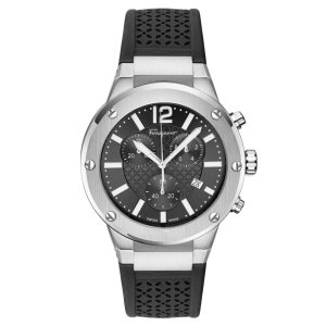 Ferragamo F-80 Chrono Silicone Watch
