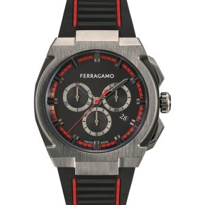 Ferragamo Supreme Chrono Silicone Watch