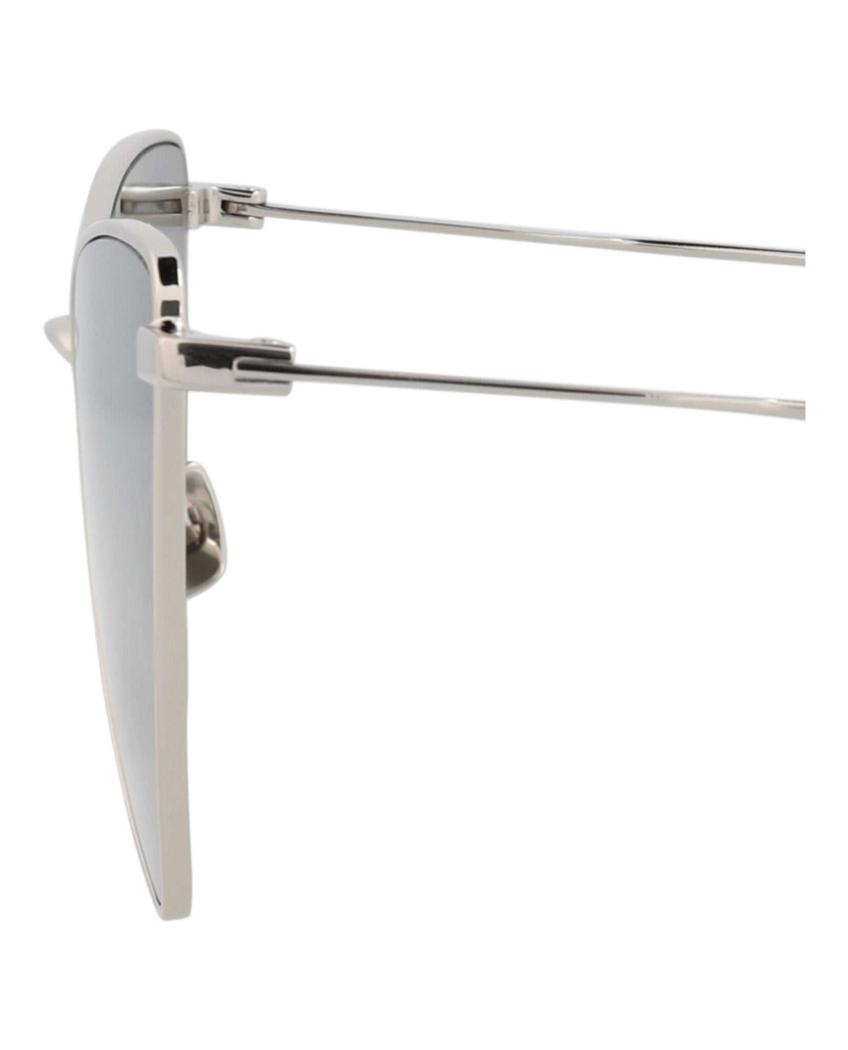 Saint Laurent Cat Eye-Frame Metal Sunglasses - Image 4