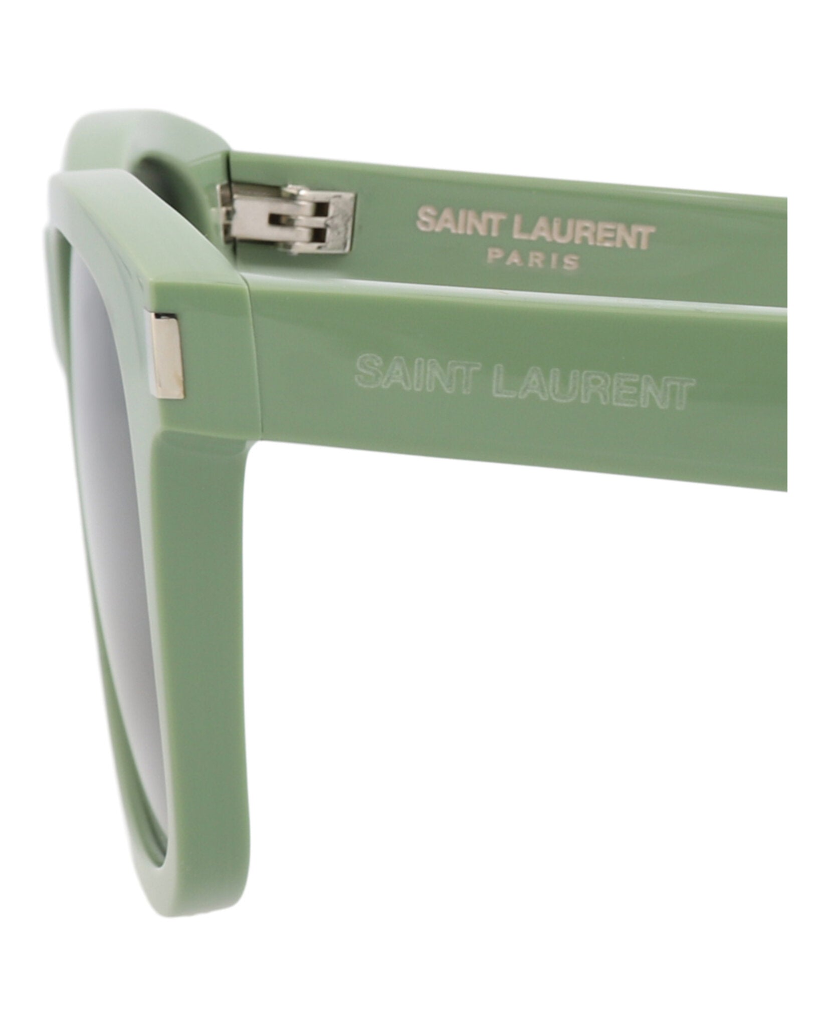 Saint Laurent Square-Frame Recycled Acetate Sunglasses - Image 4