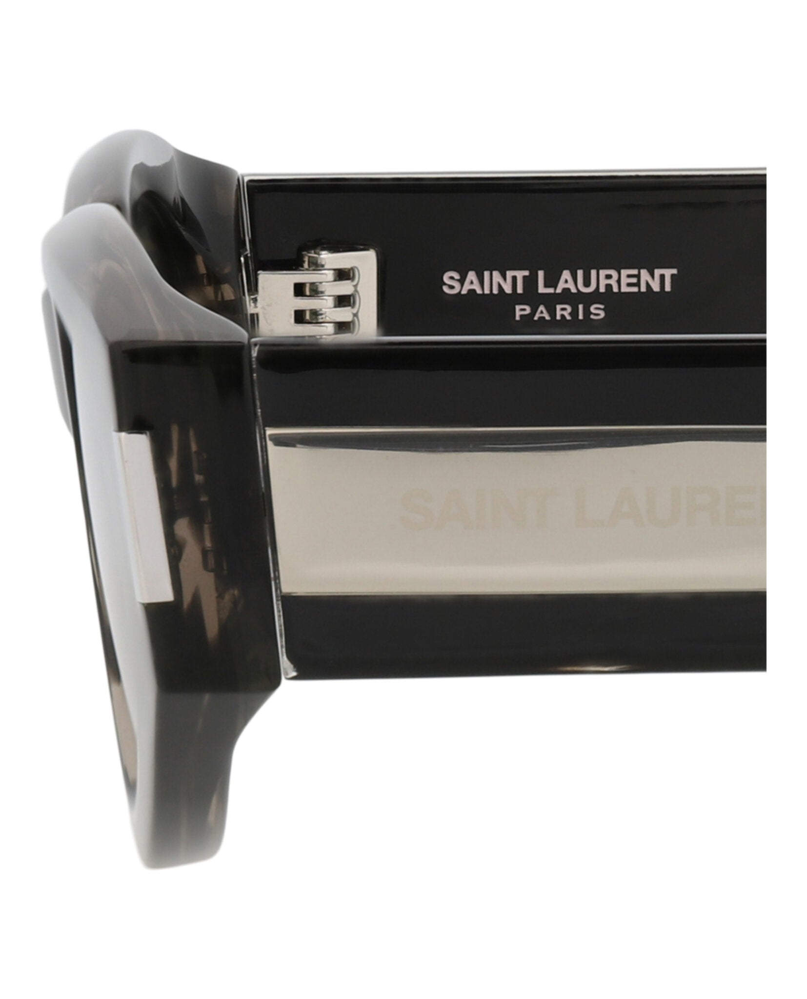 Saint Laurent Round-Frame Recycled Acetate Sunglasses - Image 4