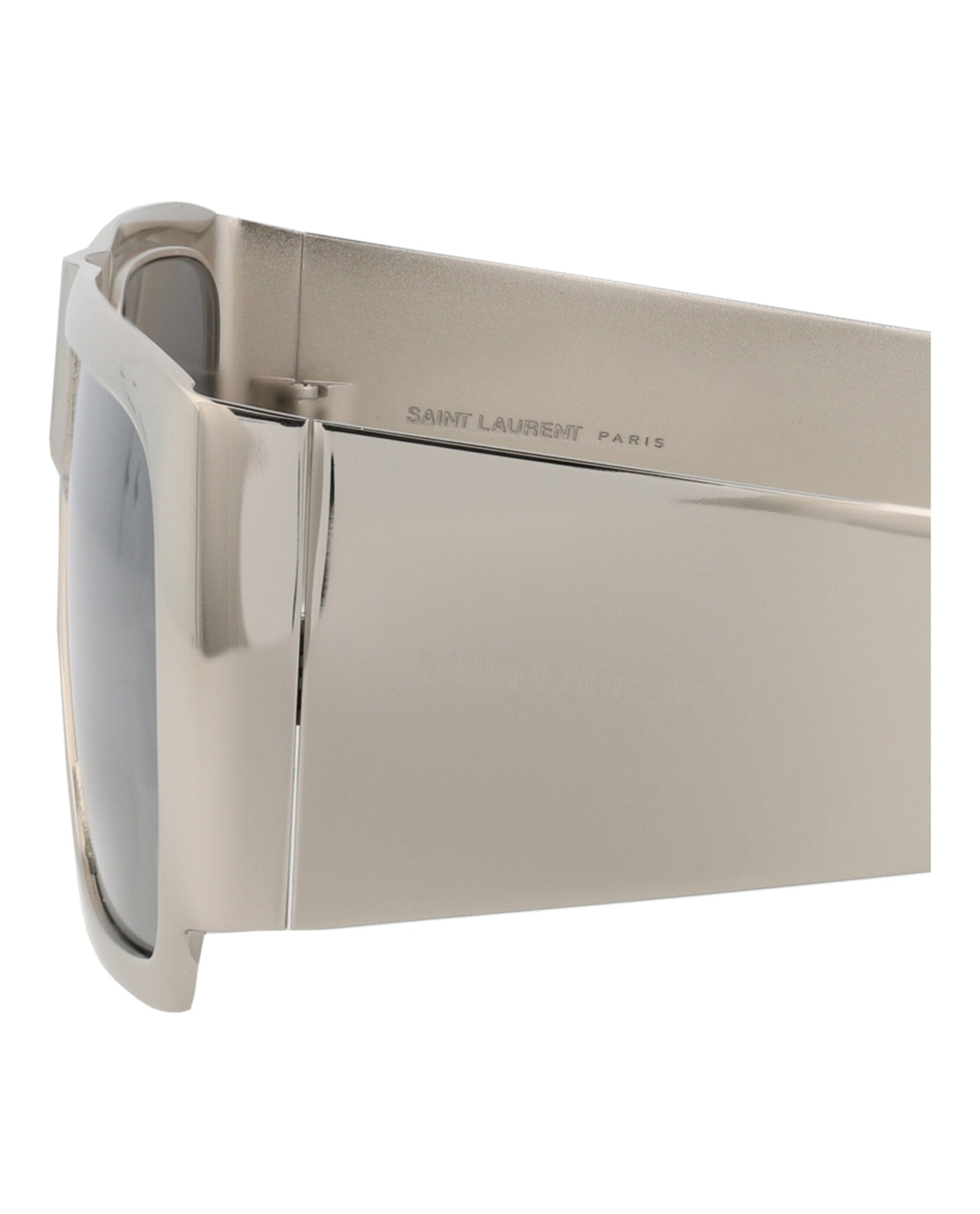 Saint Laurent Square-Frame Metal Sunglasses - Image 4