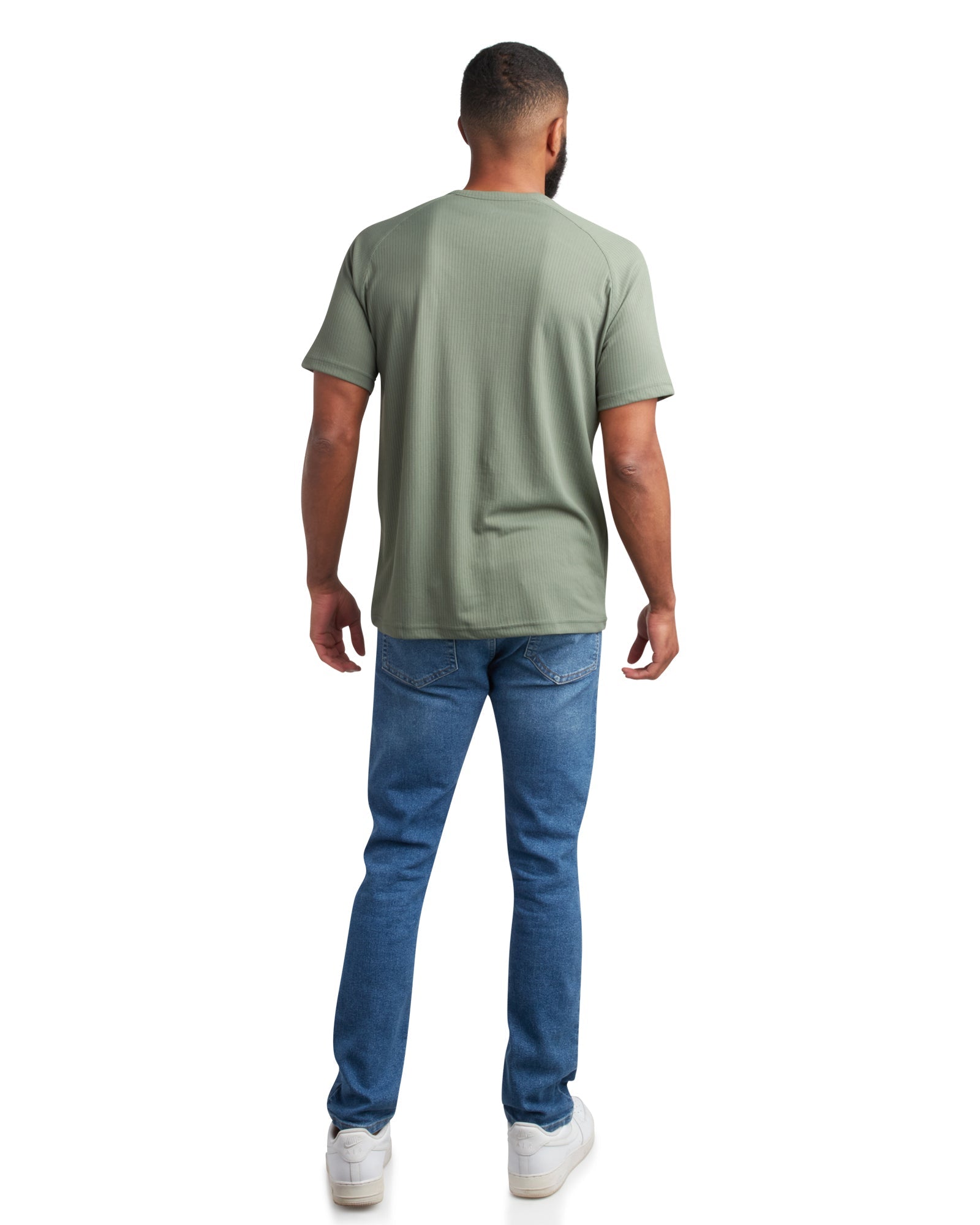 Spyder Men's Short Sleeve Henley - Spruce Green - Image 2