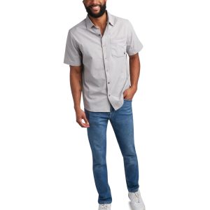 Spyder Men's Short Sleeve Ripstop - Pewter