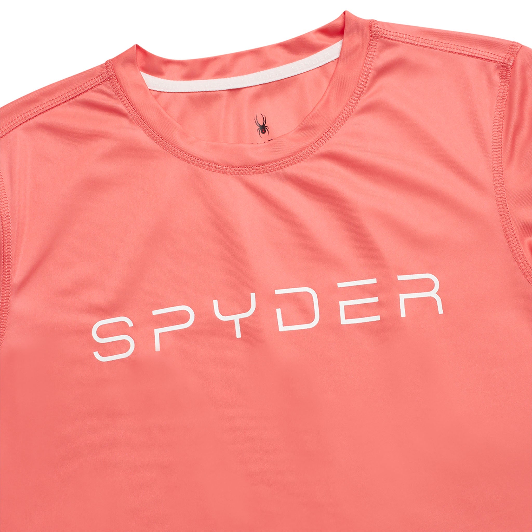 Spyder Women's Short Sleeve - Peach Bud - Image 3