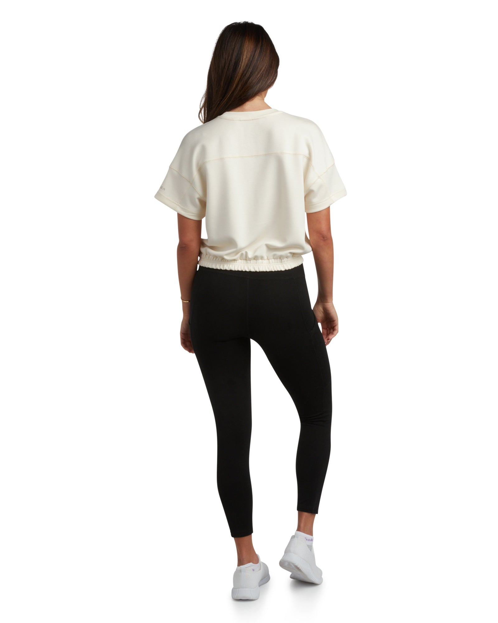 Spyder Women's Harmony Boxy Tee - Pearl - Image 2