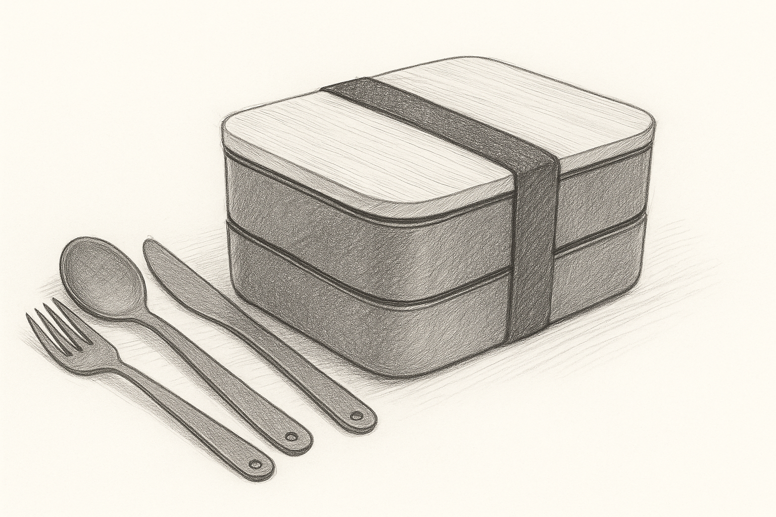 Moritz & Moritz Premium Bento Box for Adults Black ?C 2-Tier 46 oz Lunch Container Box with Bamboo Lid - Image 11