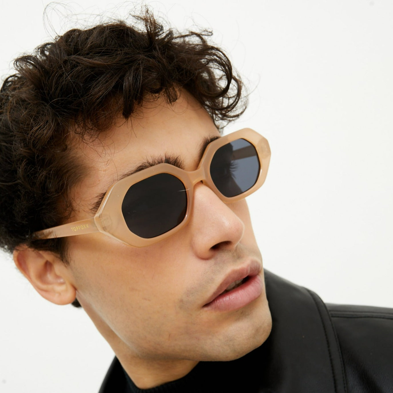 TopFoxx Came To Win - Nude Unisex Sunglasses - Image 4