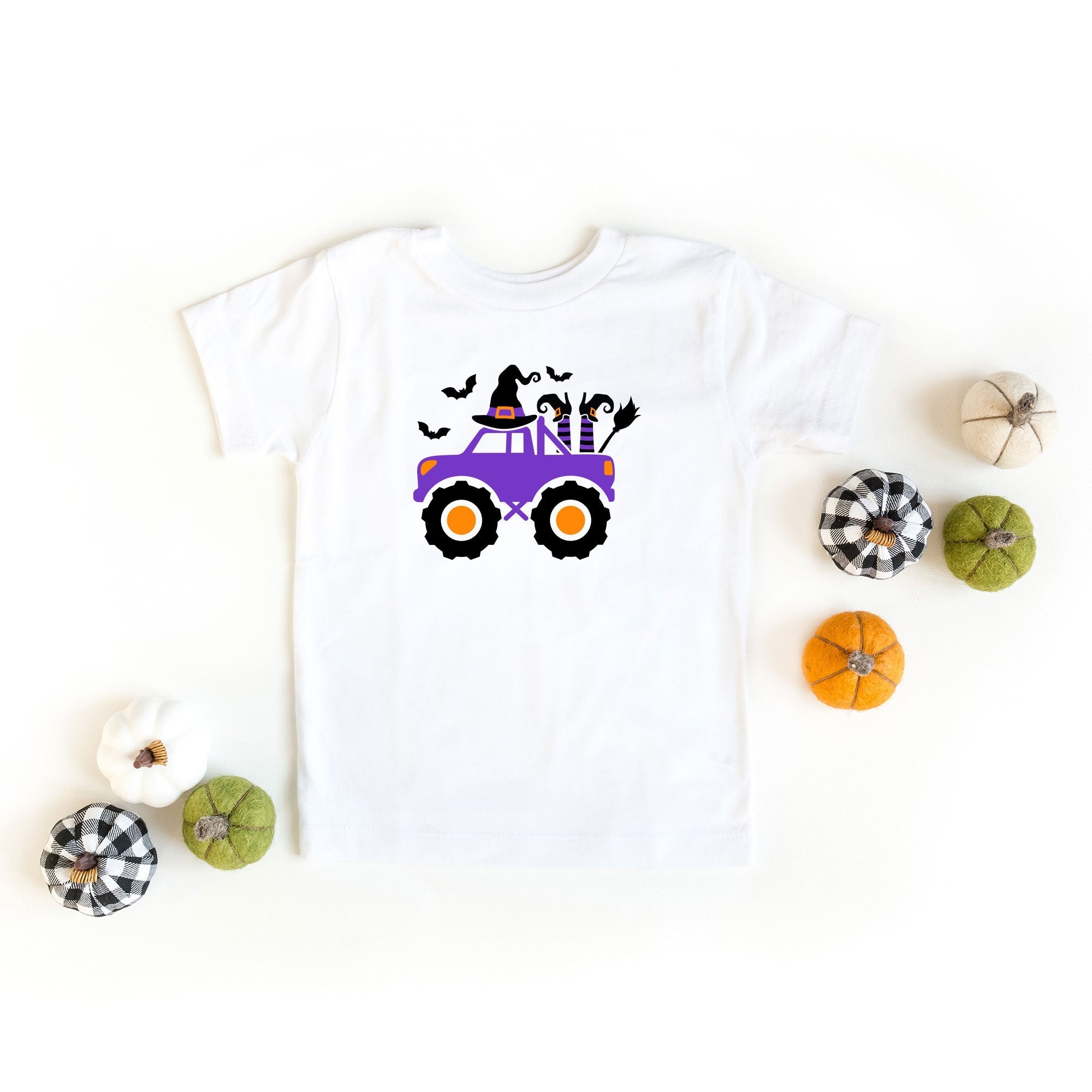 The Juniper Shop Youth Halloween Truck Graphic Short Sleeve Tee - Image 3