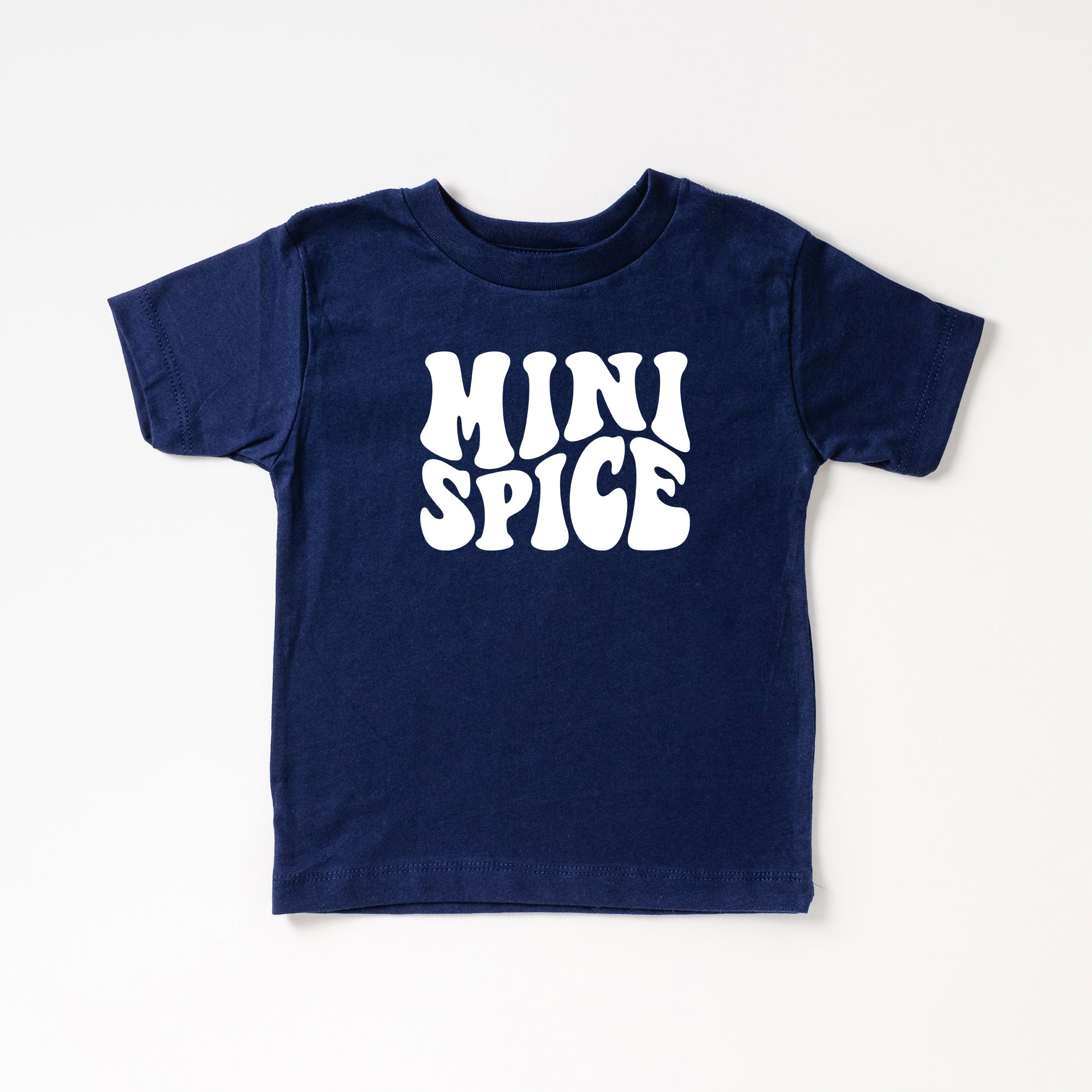 The Juniper Shop Toddler Mini Spice Wavy Short Sleeve Crew Neck - Image 2