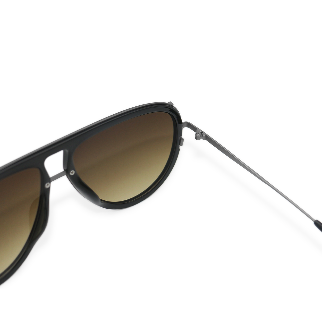 TopFoxx Ivy Luxe - Olive Tangle-Free Women's Round Aviator Sunglasses - Image 7