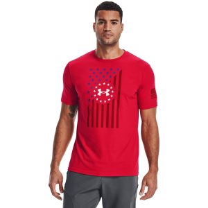 Under Armour Men's Freedom Chest Flag T-Shirt - 1365053-600