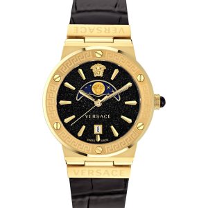 Versace Greca Logo Moonphase Watch