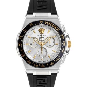 Versace Greca Extreme Chrono Silicone Watch