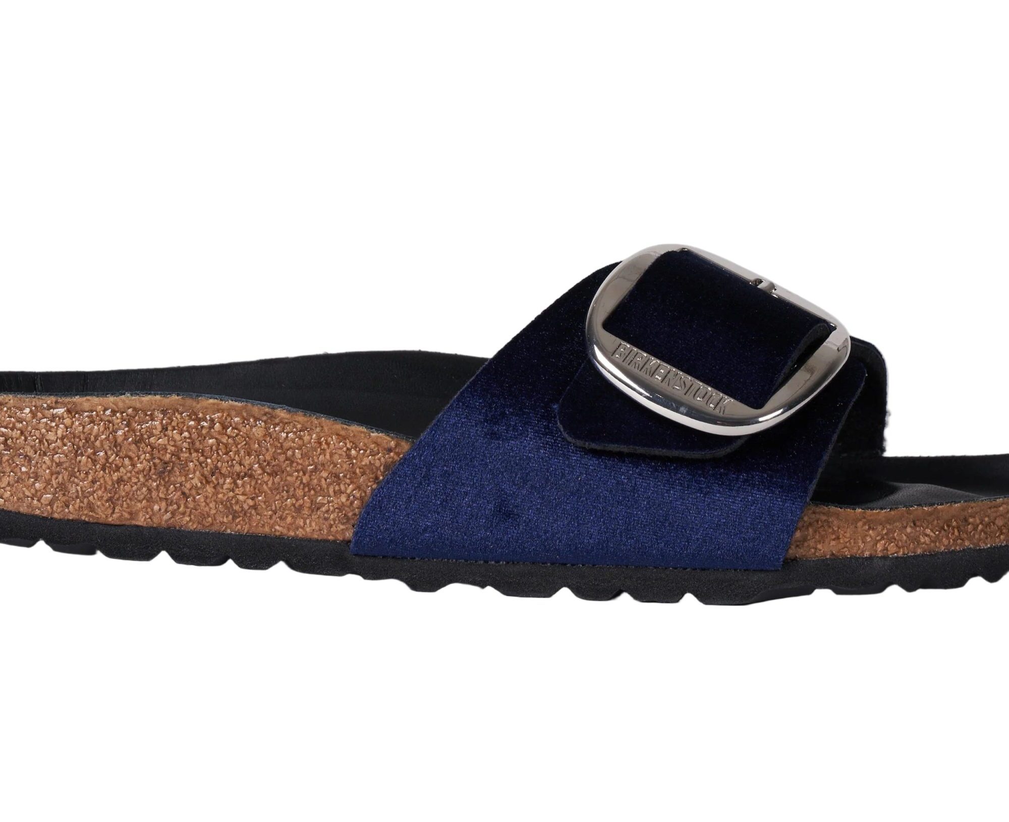 Birkenstock Madrid Big Buckle Nubuck Leather Midnight