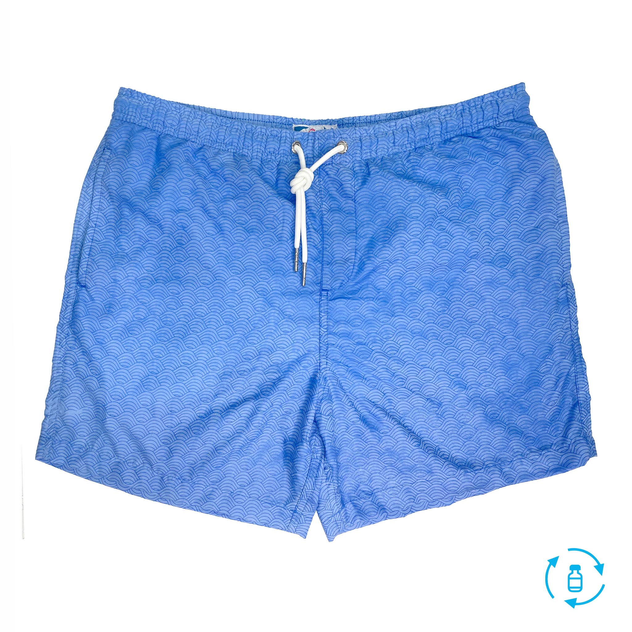 Bermies Blue to Waves Swim Trunks - Image 9