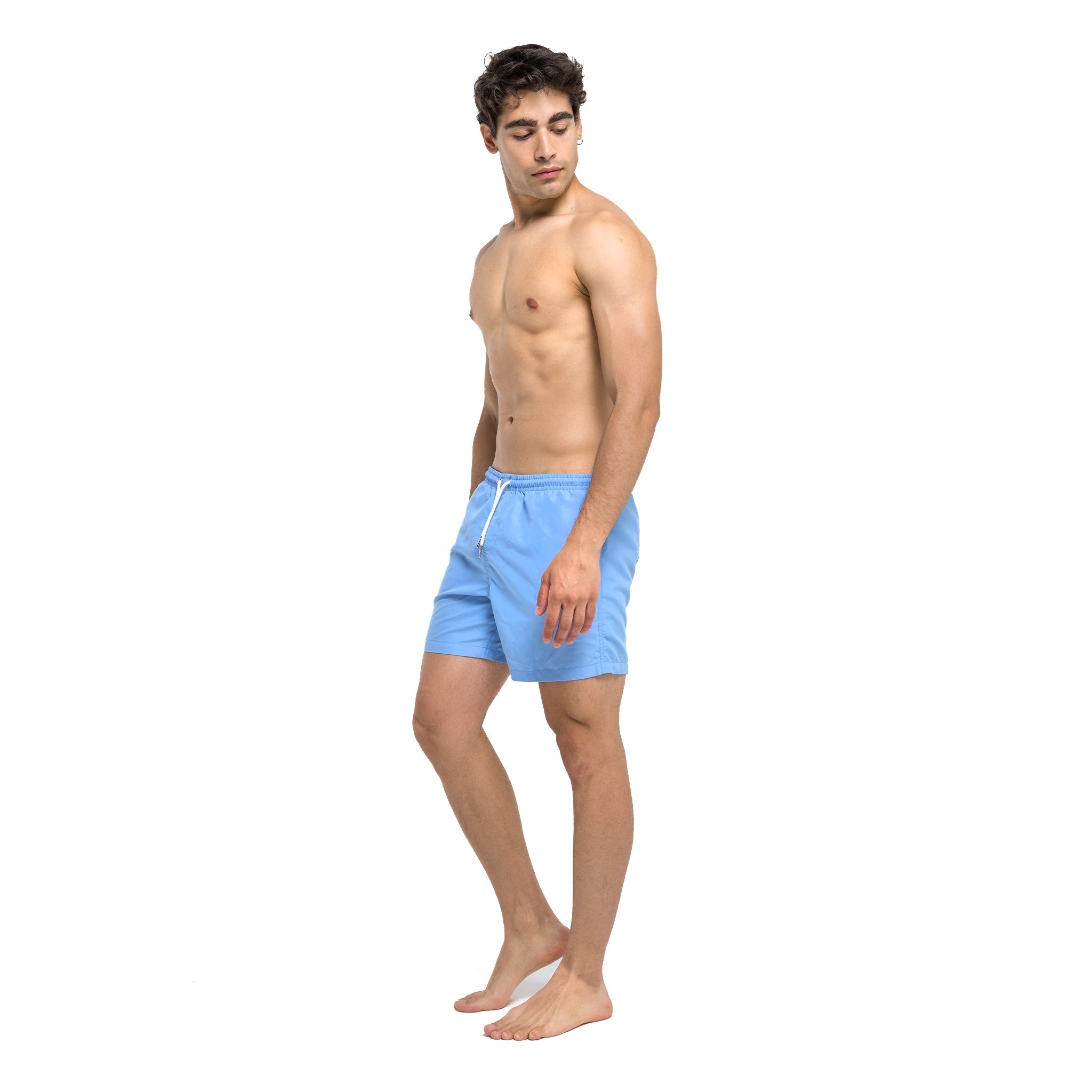 Bermies Blue to Waves Swim Trunks - Image 3