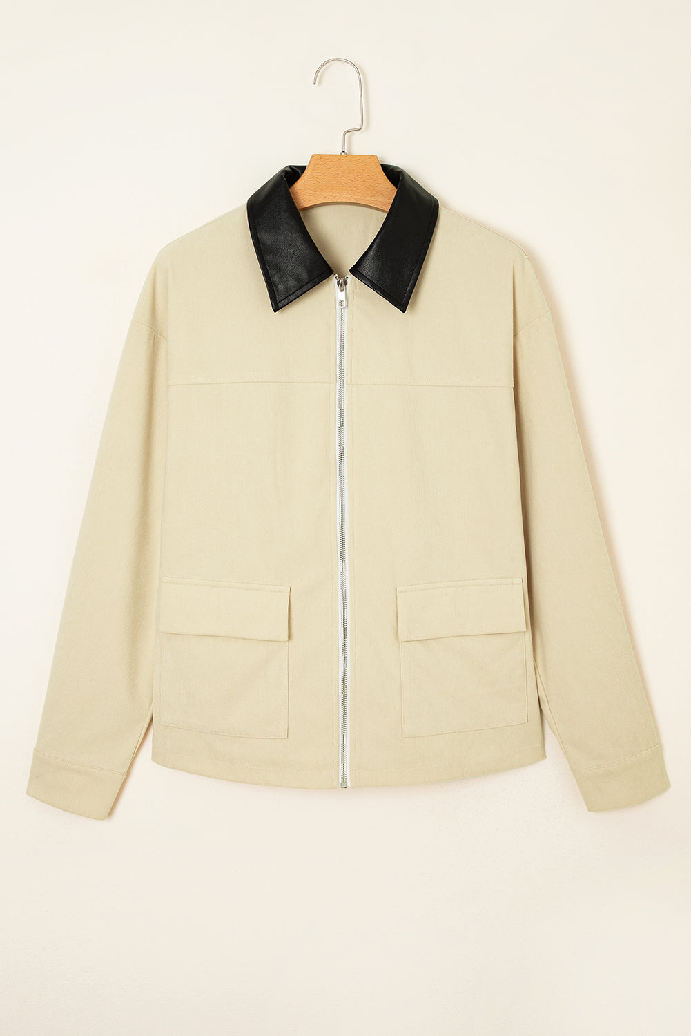 Phoebe Textured Zip Up Jacket by Threaded Pear - Image 7
