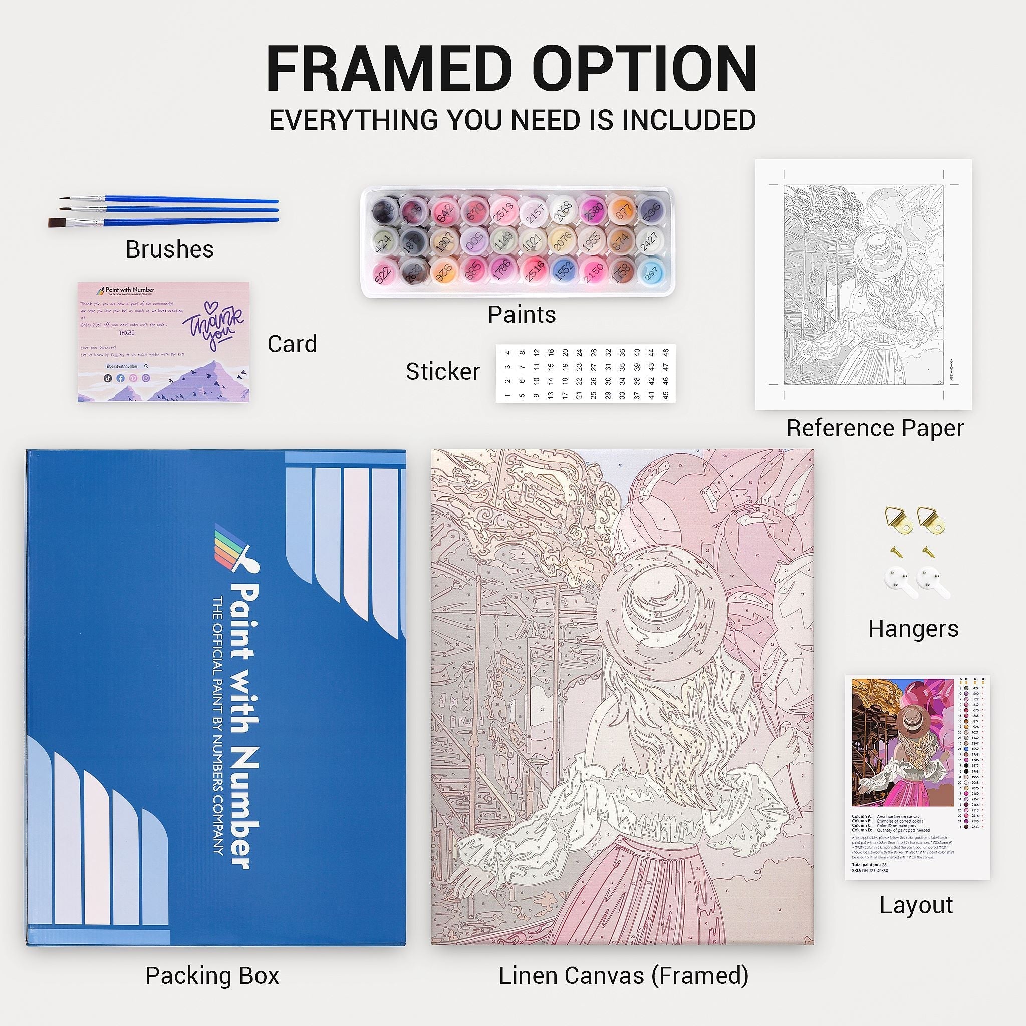 Paint with Number Children's Cartoon Style Flower - Image 4