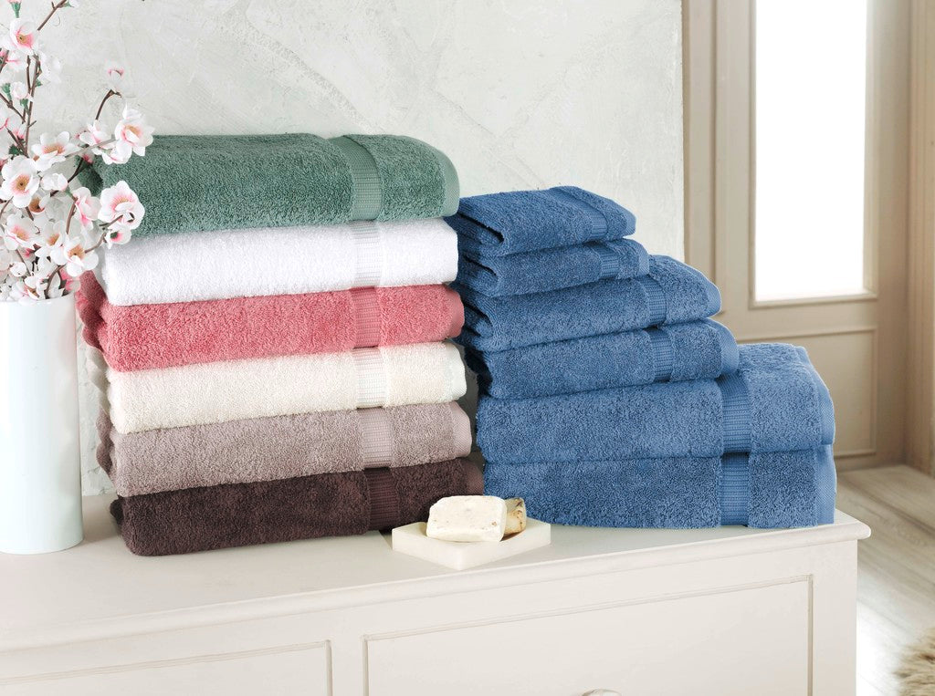 Classic Turkish Towels Cambridge Turkish Cotton Towel Set of 6