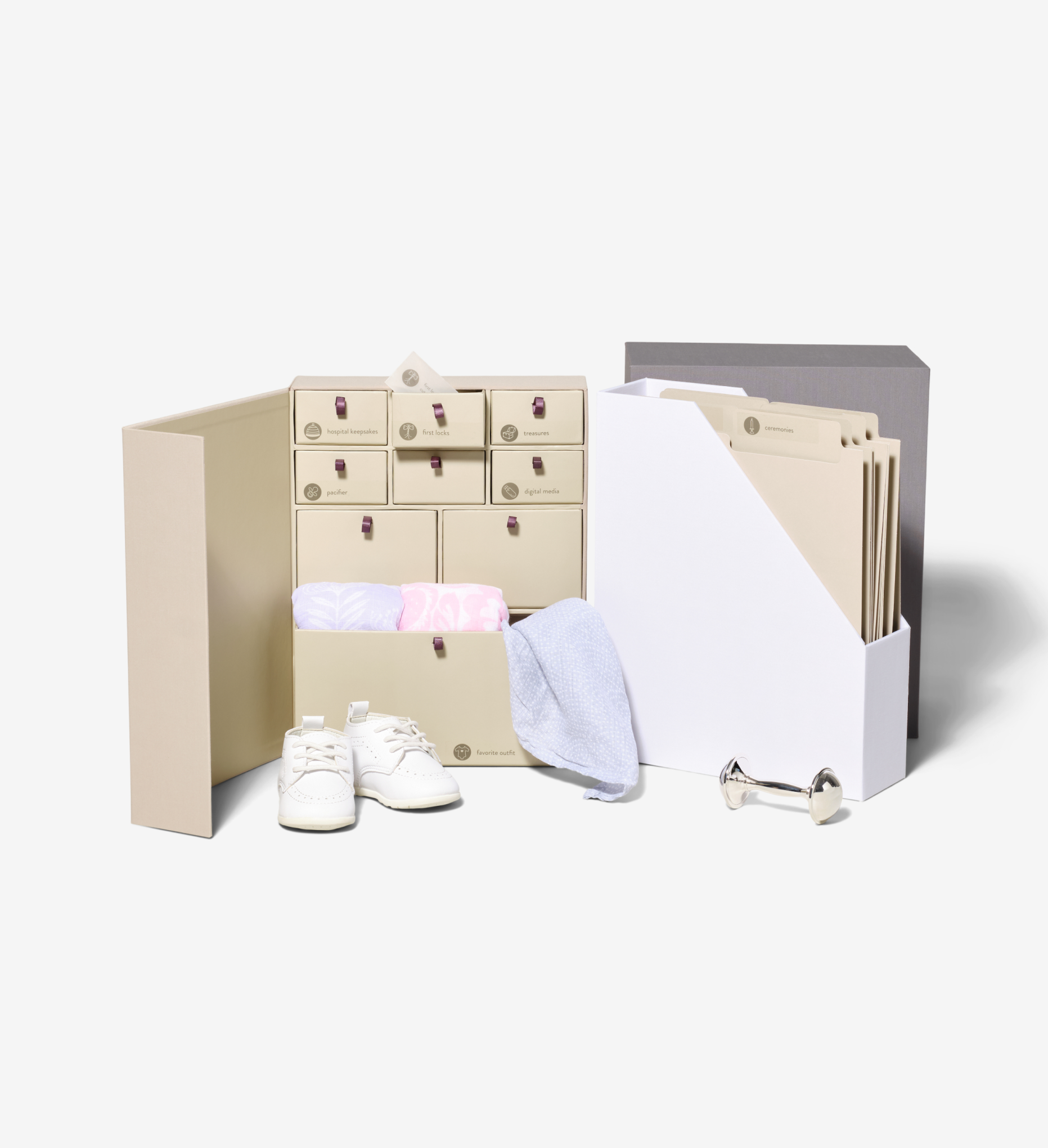 Savor Baby & Wedding Deluxe Keepsake Box Gift Set - Image 2