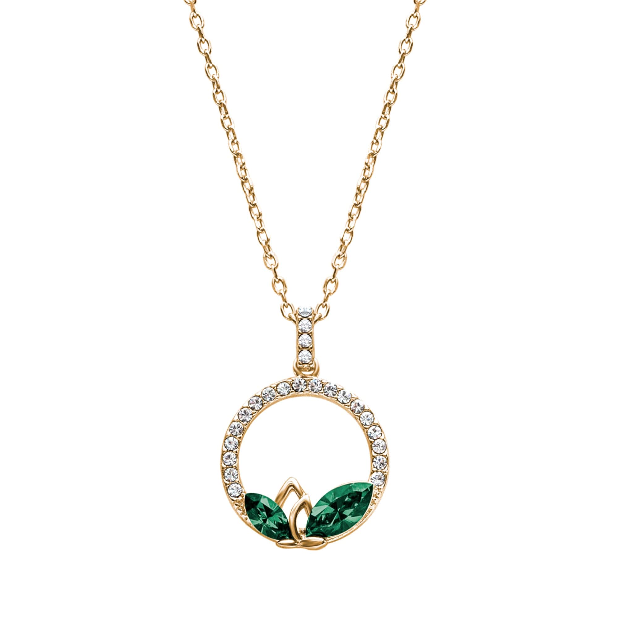 Elegant Dual Marquis Pav?? Pendant Necklace ? Embellished with Swarovski Crystals by callura - Image 8