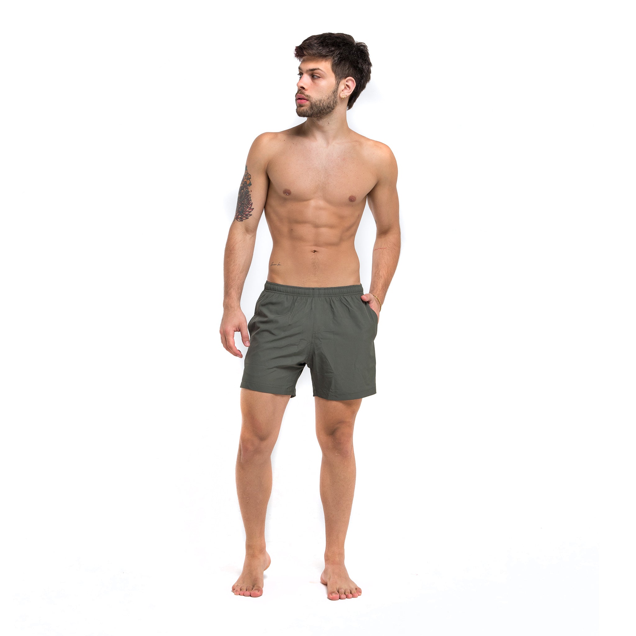 Bermies Green Pineapples Swim Trunks - Image 7