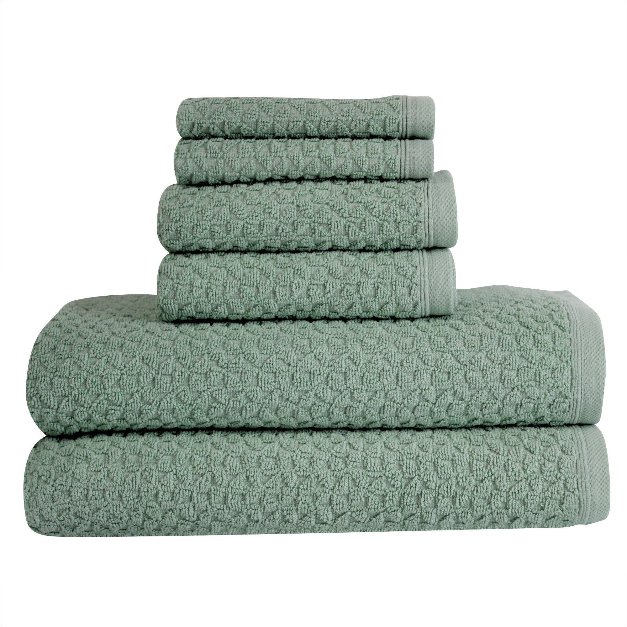 Classic Turkish Towels Hardwick %100 Turkish Cotton Towel Set of 6 - 2 Bath Towels. 2 Hand Towels & 2 Washcloths - Soft. Absorbent & Quick Dry - Image 7