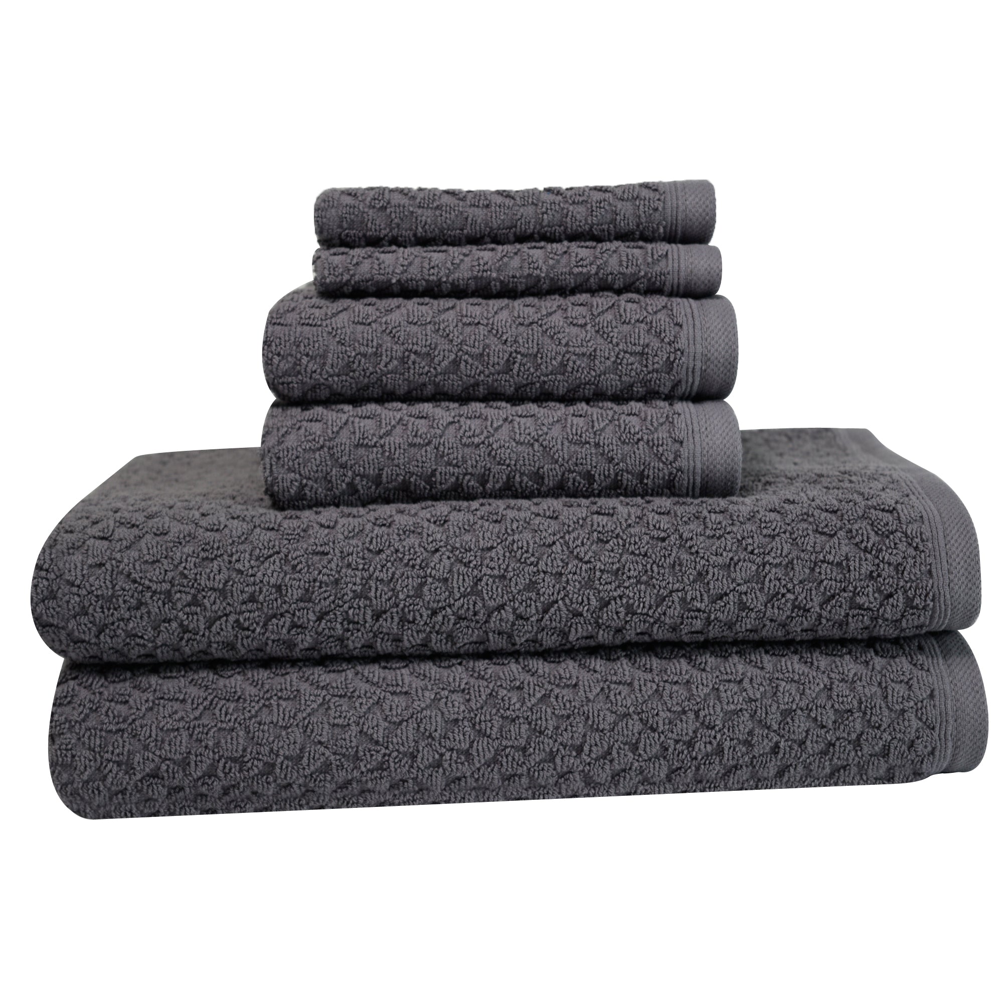 Classic Turkish Towels Hardwick %100 Turkish Cotton Towel Set of 6 - 2 Bath Towels. 2 Hand Towels & 2 Washcloths - Soft. Absorbent & Quick Dry - Image 8