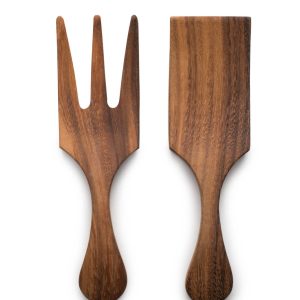 Ironwood Large Salad Utensil Set